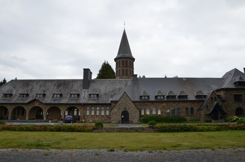 Monastery of Our Lady of Hurtebise near Saint-Hubert in Belgium.  