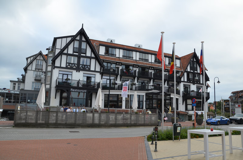 Knokke Heist. A seaside resort in Belgium. 