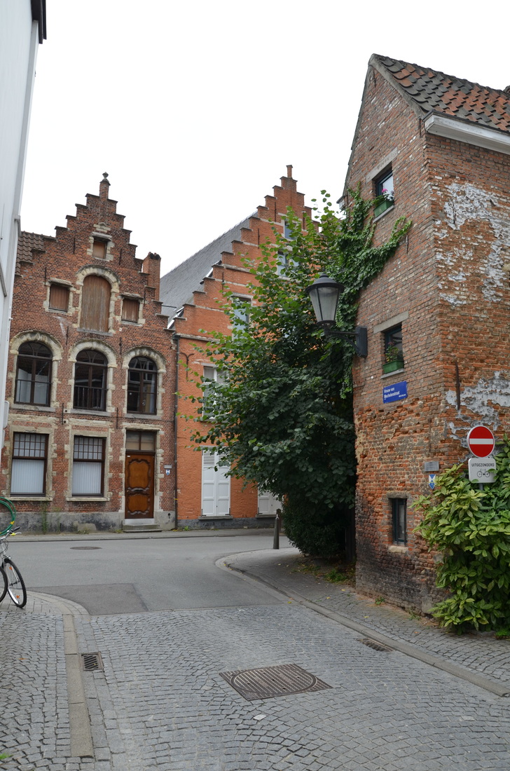 Beguinage in Mechelen. Belgium.