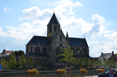 Church of St. Walburgii, Oudenaarde, photo: PM