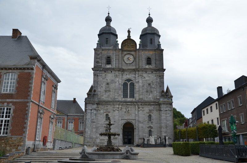Church of St. Hubert in Saint-Hubert. Belgium. 