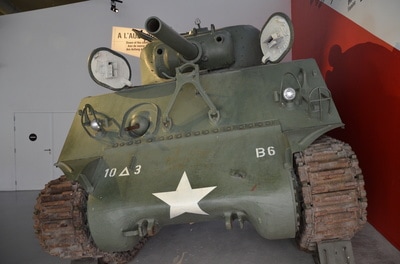 Bastogne war museum in bastogne. belgium.