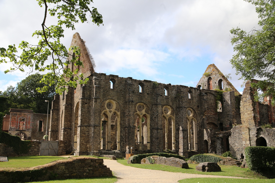  Cistercian Abbey of Villers la Ville. Belgium.