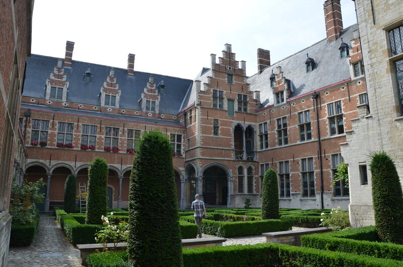 The Palace of Margaret of Austria in Mechelen. Belgium.