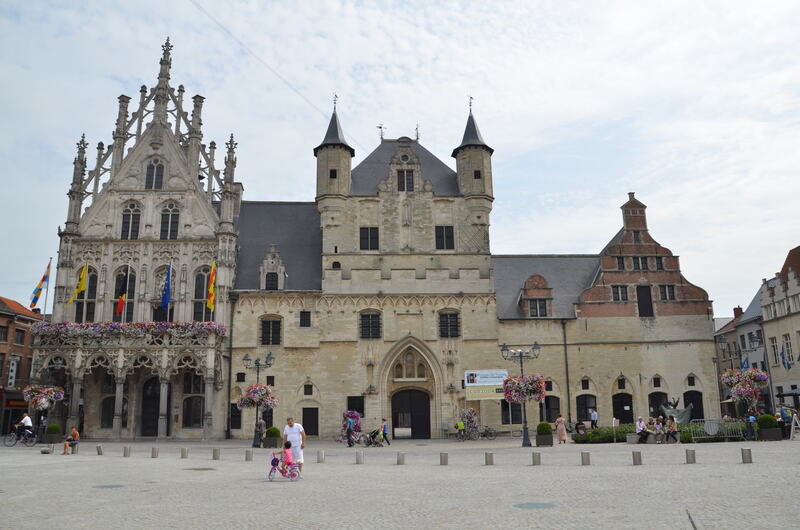 City Hall in Mechelen. Belgium. 