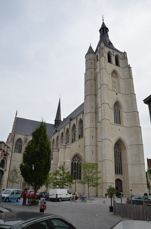 Our Lady across the Dyle Church in Mechelen. Belgium. 