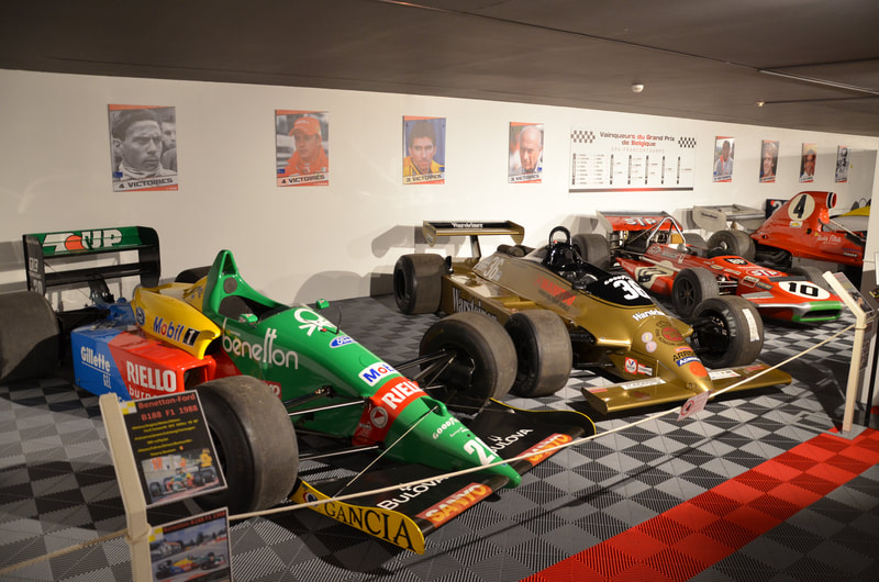 Muzeum toru wyścigowego Spa-Francorchamps w Stavelot. Belgia. 