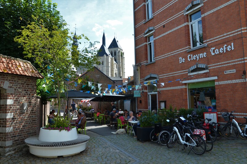 City zoutleeuw in belgium. 
