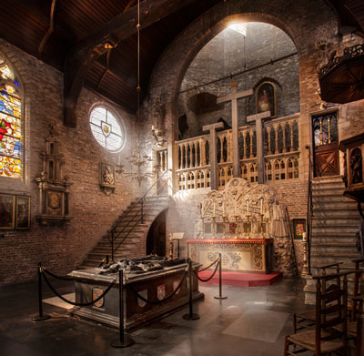 Jerusalem Chapel in Bruges. Belgium.