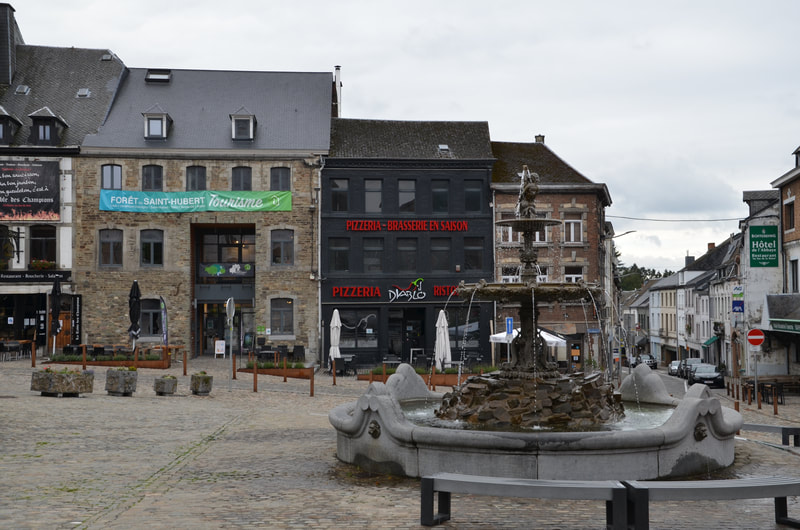 Saint-Hubert town, Belgium. 
