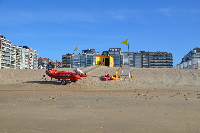 Knokke Heist. A seaside resort in Belgium. 