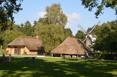 Open-air museum in Bokrijk. Belgium. 