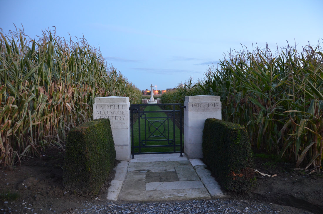 Cmentarz wojenny  w Ieper, Belgia