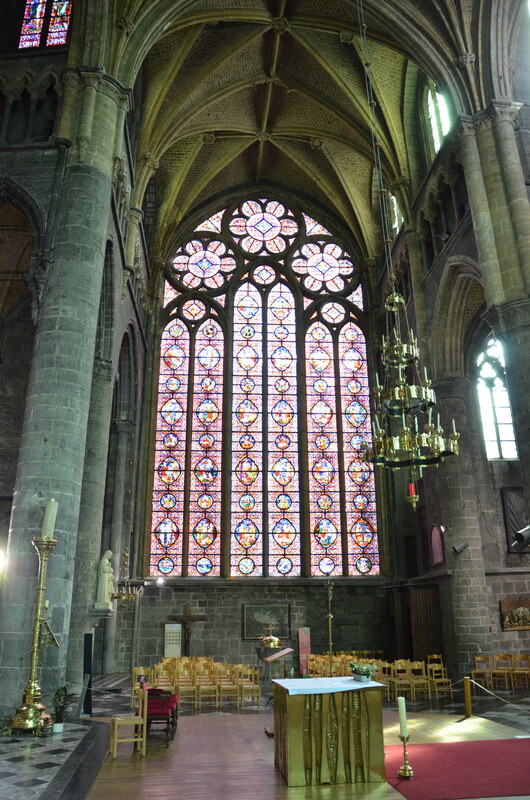 Church of the Virgin Mary in Dinant. Belgium.