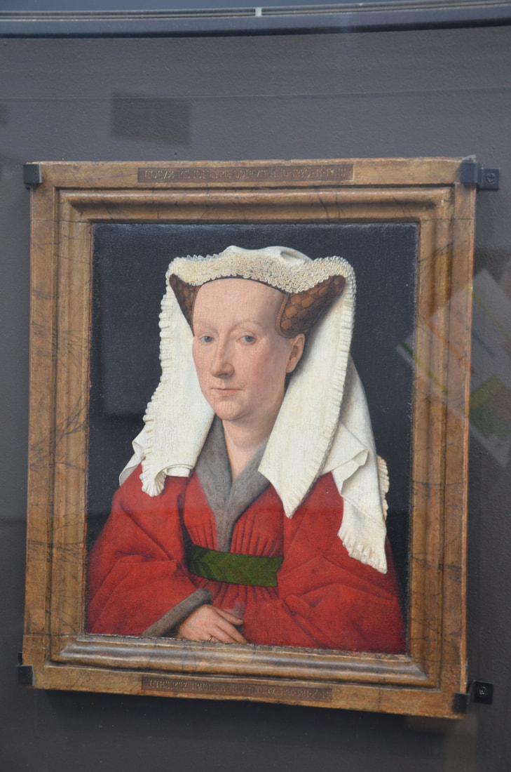 Jan Van Eyck, Portrait of Małgorzata van Eyck