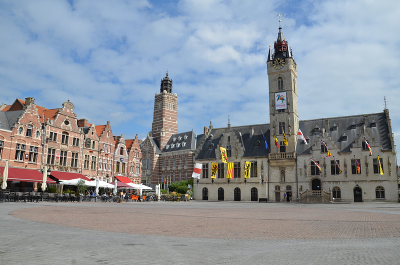 Ratusz w Dendermonde. Belgia. 