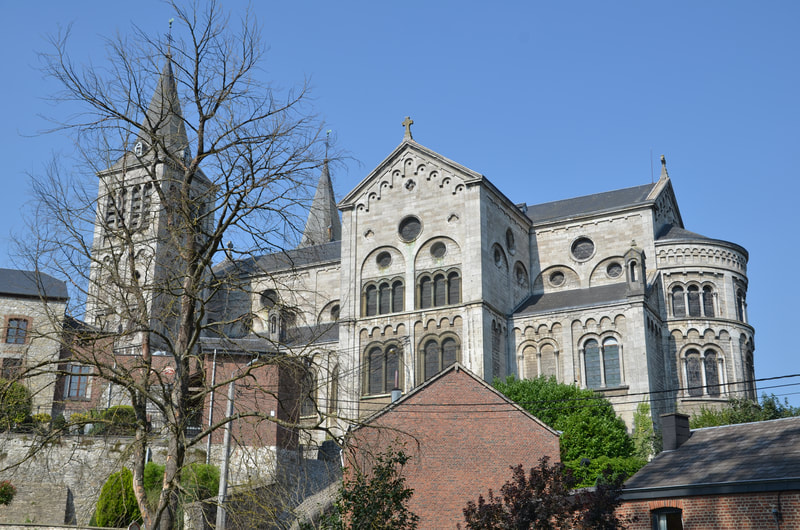 Church of the Visitation of the Virgin Mary in Rochefort. Belgium. 