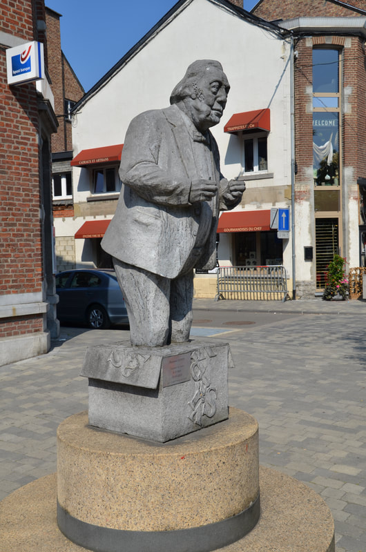 Rochefort town in Belgium. 