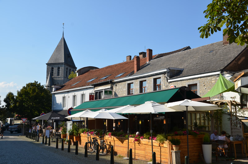 The town of Han-sur-Lesse in Belgium. 