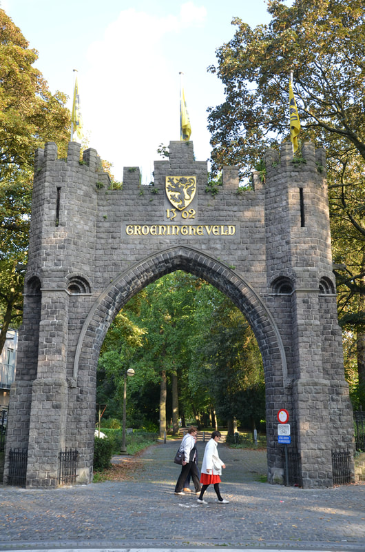 The Groeninge Gate, Kortrijk, Belgium