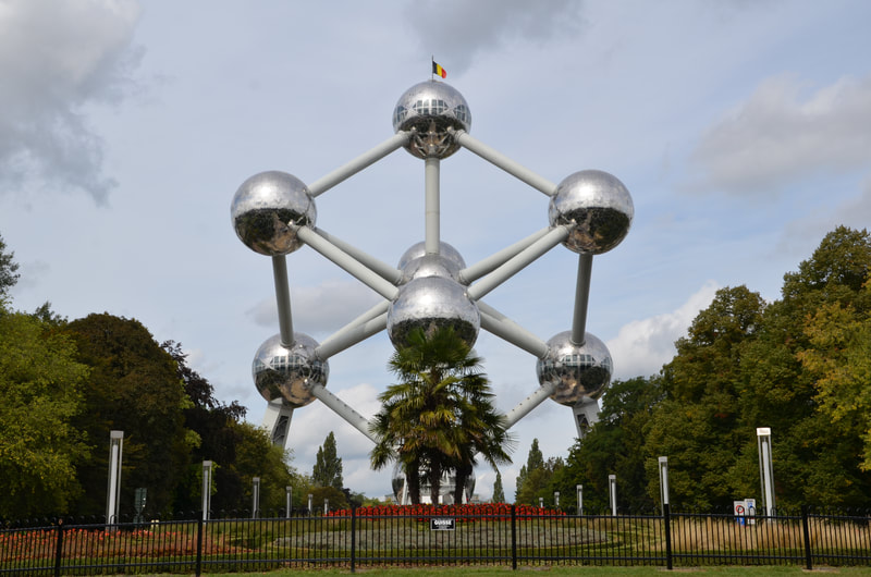 Atomium, Bruksela. 