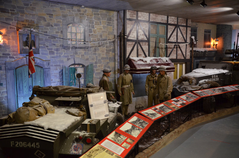Museum of the Battle of the Bulge in La Roche en Ardenne. Belgium.  