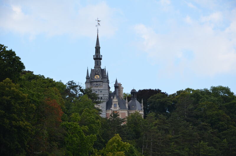 Le Fy castle in Esneux. 