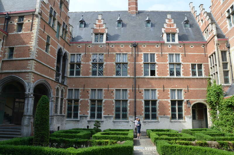 The Palace of Margaret of Austria in Mechelen. Belgium.